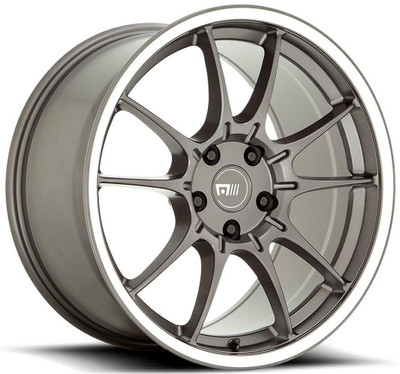 Motegi Wheels 18x8.5 Motegi MR152 SS5 Gunmetal w/ Machined Lip 5x100 30mm Motegi Wheels 18x8.5 Motegi MR152 SS5 Gunmetal w/ Machined Lip 5x100 30mm