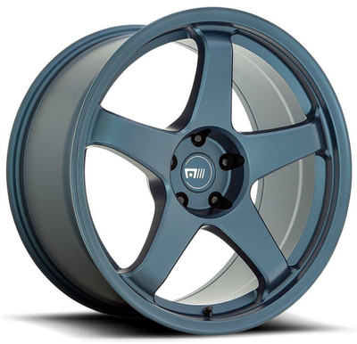 Motegi Wheels 19x9.5 Motegi MR151 CS5 Satin Metallic Blue 5x4.5/114.3 40mm 