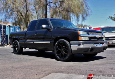 22x10 6x139.7 30mm 305/45/22 | 2005 Chevrolet Silverado 1500 22x10 6x139.7 30mm 305/45/22 | 2005 Chevrolet Silverado 1500