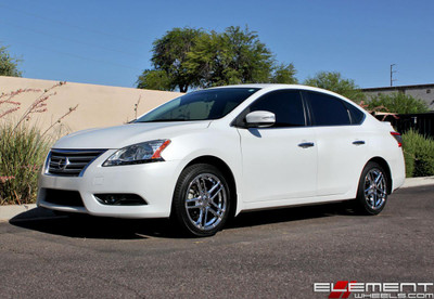  17x7.5 5x114.3 42mm 205/50/17 |2017 Nissan Sentra 