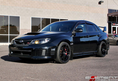  18x8 5x114.3 34.5mm 245/40/18 | 2014 Subaru WRX STI 