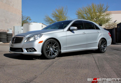 18x8.5 5x112 45mm 245/40/18 | 18x9.5 5x112 45mm 265/35/18 | 2010 Mercedes Benz E350 Sedan 18x8.5 5x112 45mm 245/40/18 | 18x9.5 5x112 45mm 265/35/18 | 2010 Mercedes Benz E350 Sedan