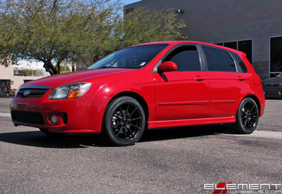  17x7 4x114.3 38mm 205/45/17 | 2008 Kia Spectra 5 