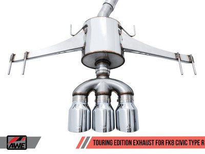 AWE Tuning 17-21 Honda Civic Type R FK8 2.0L Turbo Touring-to-Track Edition Conversion Kit 3820-11038 AWE Tuning 17-21 Honda Civic Type R FK8 2.0L Turbo Touring-to-Track Edition Conversion Kit 3820-11038