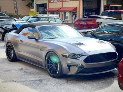 20x9 5x114.3 25mm 255/35/20 | 20x10.5 5x114.3 40mm 295/30/20 | 2017 Ford Mustang GT 20x9 5x114.3 25mm 255/35/20 | 20x10.5 5x114.3 40mm 295/30/20 | 2017 Ford Mustang GT