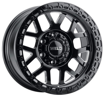 Weld Off-Road Wheels 20x9 Weld Off-Road Cinch W105 Gloss Black Milled (Rotary Forged) 6x135 6x5.5/139.7 0mm Weld Off-Road Wheels 20x9 Weld Off-Road Cinch W105 Gloss Black Milled (Rotary Forged) 6x135 6x5.5/139.7 0mm