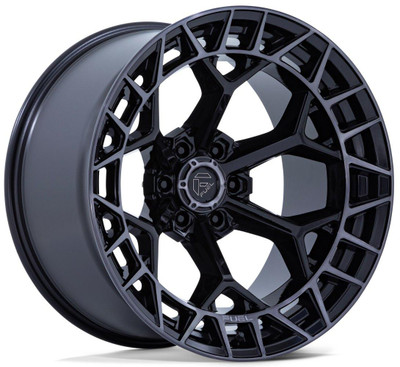 Fuel Off-Road Wheels 17X9 Fuel Off-Road Charger Gloss Black Brushed Dark Tint FC873 6x5.5/139.7 -12mm 