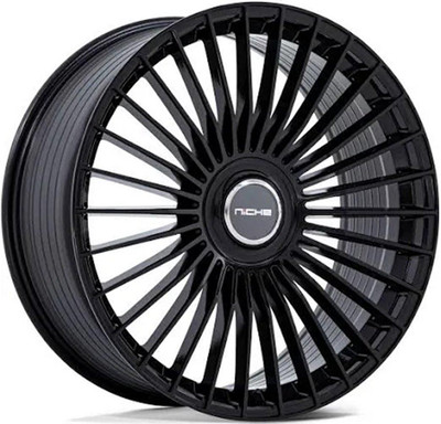 Niche Wheels 21X10.5 Niche Serene Gloss Black NC282 5x112 5x120 38mm Niche Wheels 21X10.5 Niche Serene Gloss Black NC282 5x112 5x120 38mm