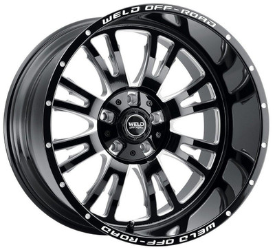 Weld Off-Road Wheels 20x9 Weld Off-Road Slingblade W158 Gloss Black Milled (Rotary Forged) 6x135 6x5.5/139.7 20mm Weld Off-Road Wheels 20x9 Weld Off-Road Slingblade W158 Gloss Black Milled (Rotary Forged) 6x135 6x5.5/139.7 20mm