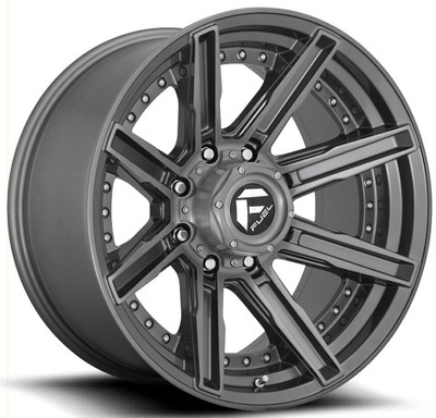 Fuel Off-Road Wheels (Clearance - No Returns) 20x10 Fuel Off-Road Rogue Platinum Brushed Gunmetal & Tinted D710 5x5/127 -18mm Fuel Off-Road Wheels (Clearance - No Returns) 20x10 Fuel Off-Road Rogue Platinum Brushed Gunmetal & Tinted D710 5x5/127 -18mm