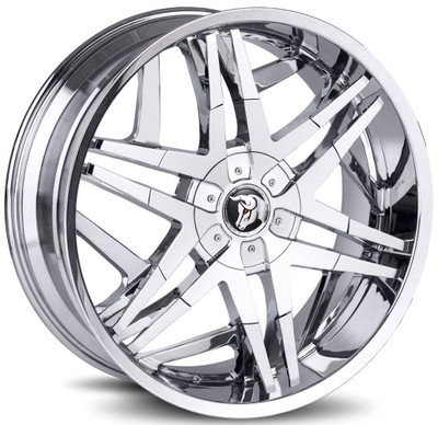 Diablo Wheels 24x10 Diablo Turbine Chrome (CUSTOM) Diablo Wheels 24x10 Diablo Turbine Chrome (CUSTOM)