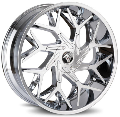 Diablo Wheels 26x10 Diablo Magneeto Chrome (CUSTOM) Diablo Wheels 26x10 Diablo Magneeto Chrome (CUSTOM)