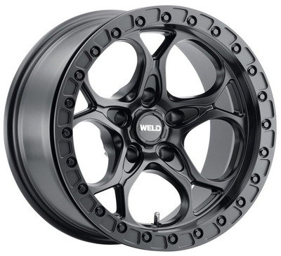 Weld Off-Road Wheels 17x9 Weld Off-Road Ledge Beadlock W901 Satin Black (True Beadlock) (Rotary Forged) 6x5.5/139.7 0mm 