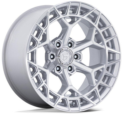 Fuel Off-Road Wheels 20X9 Fuel Off-Road Charger Gloss Silver Machined FC873 6x5.5/139.7 20mm 