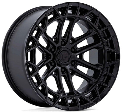 Fuel Off-Road Wheels 20X9 Fuel Off-Road Celsius Matte Black w/ Gloss Black Lip FC874 6x135 20mm 