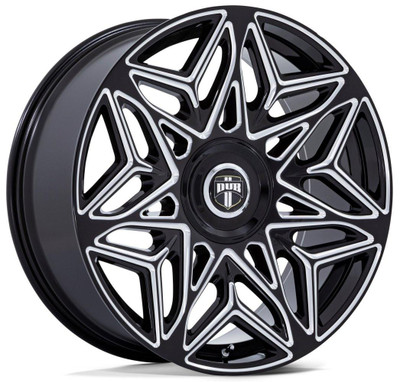 Dub Wheels 24X9 DC274 Anomaly Gloss Black Milled 5x112 5x115 38mm* Dub Wheels 24X9 DC274 Anomaly Gloss Black Milled 5x112 5x115 38mm*