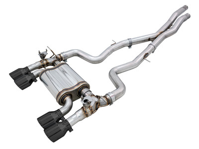 AWE Tuning 15-20 BMW F8X M3/M4 SwitchPath Catback Exhaust - Diamond Black Tips 3025-43074 AWE Tuning 15-20 BMW F8X M3/M4 SwitchPath Catback Exhaust - Diamond Black Tips 3025-43074