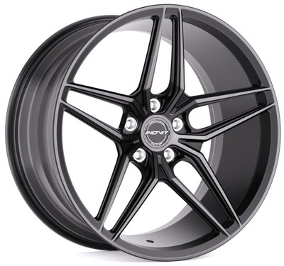 Inovit Wheels 20x10 Inovit Vector II Satin Black Machined w/ Dark Tint 5x112 5x4.5/114.3 40mm* 
