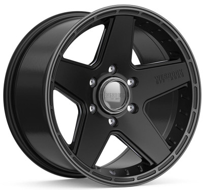 Wesrock Off-Road Wheels 17x9 Wesrock Off-Road ST-5 Satin Black Machined w/ Dark Tint 5x5/127 0mm Wesrock Off-Road Wheels 17x9 Wesrock Off-Road ST-5 Satin Black Machined w/ Dark Tint 5x5/127 0mm