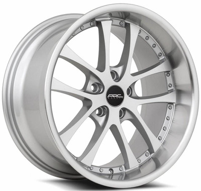 ARC Wheels 19x9.5 ARC AR5 Silver Machined 5x120 35mm (CUSTOM) 