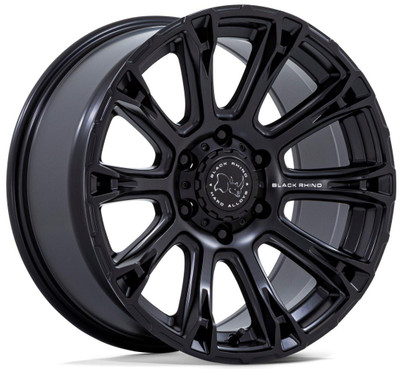 Black Rhino Wheels 20X9 Black Rhino BR020 Diamondback Matte Black 6x120 12mm 