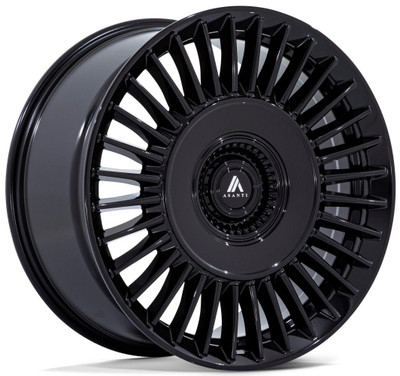 Asanti Wheels 22X9 Asanti ABL-40 Gloss Black 5x4.25/108 5x4.5/114.3 38mm Asanti Wheels 22X9 Asanti ABL-40 Gloss Black 5x4.25/108 5x4.5/114.3 38mm