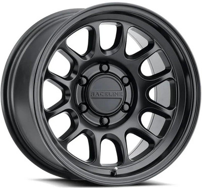 Raceline Wheels (Black Friday Sale) 18x8.5 Raceline 958B Rogue Satin Black 6x5.5/139.7 35mm 