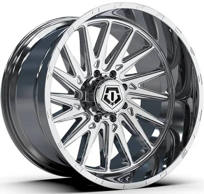 TIS Off-Road Wheels (Black Friday Sale) 20x12 TIS Off-Road 547C Chrome (* May Require Trimming) 5x4.5/114.3 5x5/127 -44mm 