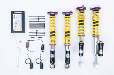 KW Coilover Kit V4 2013+ BMW M5/F10 (5L) Sedan with Electronic Suspension 3A720098 KW Coilover Kit V4 2013+ BMW M5/F10 (5L) Sedan with Electronic Suspension 3A720098