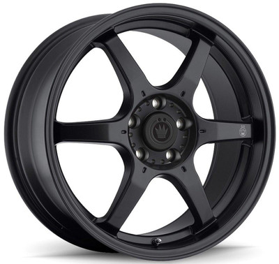 Konig Wheels 18X8 Konig Backbone Matte Black Milled Logo on spoke 5x4.5/114.3 45mm Konig Wheels 18X8 Konig Backbone Matte Black Milled Logo on spoke 5x4.5/114.3 45mm