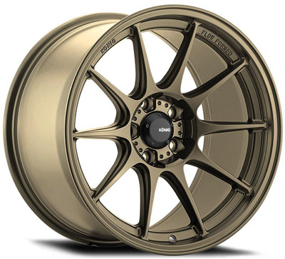 Konig Wheels 15x9 Konig Dekagram Gloss Bronze (Flow Formed) 4x100 35mm Konig Wheels 15x9 Konig Dekagram Gloss Bronze (Flow Formed) 4x100 35mm
