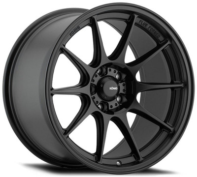 Konig Wheels 16x8 Konig Dekagram Semi-Matte Black (Flow Formed) 4x4.25/108 40mm Konig Wheels 16x8 Konig Dekagram Semi-Matte Black (Flow Formed) 4x4.25/108 40mm