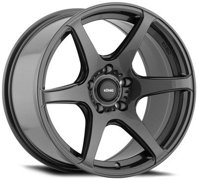 Konig Wheels 16x7.5 Konig Tandem Gloss Graphite 5x112 45mm Konig Wheels 16x7.5 Konig Tandem Gloss Graphite 5x112 45mm