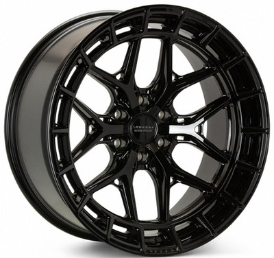 Vossen Wheels 22X11 Vossen HFX-1 Gloss Black (Hybrid Forged) (Super Deep Concave) (CUSTOM) 