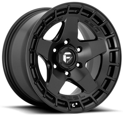 Fuel Off-Road Wheels 20x9 Fuel Off-Road Wrap Satin Black D733 5x5/127 1mm 