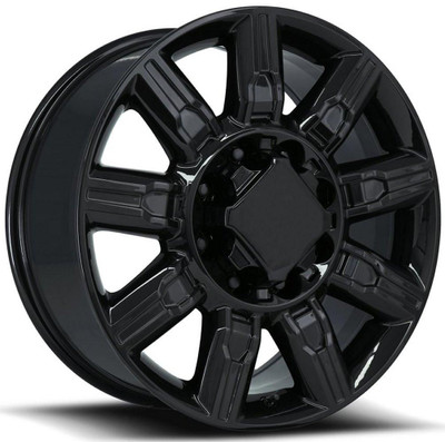 Factory Reproductions Replica Wheels 20x8.5 GM AT4 2500 Replica Wheel Gloss Black FR276 8x180 47mm Factory Reproductions Replica Wheels 20x8.5 GM AT4 2500 Replica Wheel Gloss Black FR276 8x180 47mm