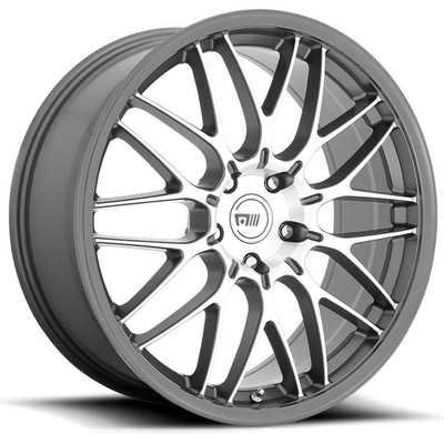 Motegi Wheels 18x8.5 Motegi MR153 CM10 Gunmetal Machined 5x4.5/114.3 45mm 