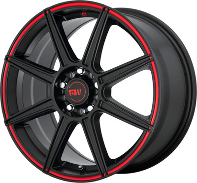 Motegi Wheels 17x7 Motegi MR142 Satin Black w/ Red Strip 4x4.5/114.3 4x100 40mm Motegi Wheels 17x7 Motegi MR142 Satin Black w/ Red Strip 4x4.5/114.3 4x100 40mm