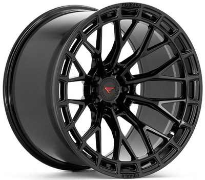 Ferrada Wheels (Black Friday Sale -Only Valid for Set) 20x9 Ferrada Forge-8 FR12 Obsidian Black (Rotary Forged) 5x112 23mm 