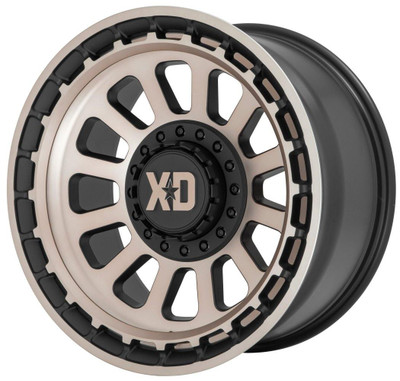 XD Series Wheels (Clearance - No Returns) 20x10 XD Series XD856 Omega Satin Black w/ Bronze Tint 8x6.5/165 -18mm  XD Series Wheels (Clearance - No Returns) 20x10 XD Series XD856 Omega Satin Black w/ Bronze Tint 8x6.5/165 -18mm