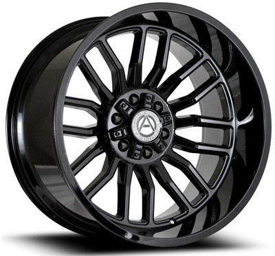 Artem Off-Road Wheels 22x10 Artem Off-Road A204 DIV Gloss Black 5x5/127 5x4.5/114.3 -19mm 