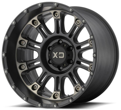 XD Series Wheels (Clearance - No Returns) 20x10 XD Series XD829 Hoss II Satin Black Machined w/ Dark Tint 5x5/127 -24mm 