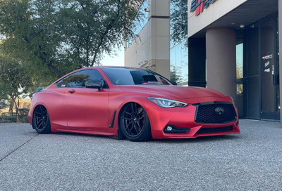 19x8.5 5x114.3 22mm 245/40/19 | 19x10 5x114.3 32mm 275/35/19 | 2018 Infiniti Q60   19x8.5 5x114.3 22mm 245/40/19 | 19x10 5x114.3 32mm 275/35/19 | 2018 Infiniti Q60