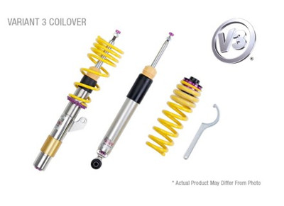KW Coilover Kit V3 Audi A4 S4 (8K/B8) w/ electronic dampening controlSedan FWD + Quattro 35210097 KW Coilover Kit V3 Audi A4 S4 (8K/B8) w/ electronic dampening controlSedan FWD + Quattro 35210097