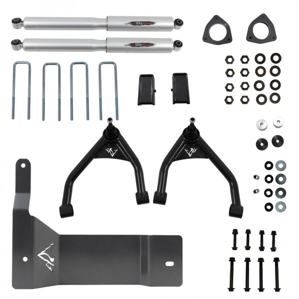 Belltech 07-13 Chevrolet Silverado / GMC Sierra 1500 4WD 4in Suspension Lift Kit w/ Shocks 150207BK