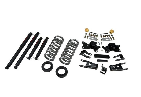 Belltech LOWERING KIT WITH ND2 SHOCKS 97-00 C2500 Ext/Crew Cab & 97-00 C3500 Std/Ext Cab & Dually 718ND