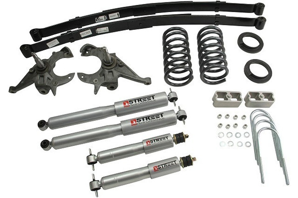 Belltech LOWERING KIT WITH SP SHOCKS 94-04 S10 / S15 Ext Cab Pickup Only (4cyl.) & 82-93 S10 / S15 Pickup Ext Cab Pickup Only (4 & 6cyl.) 619SP
