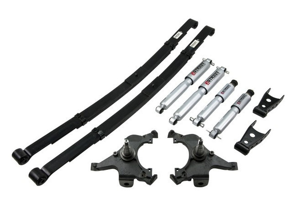Belltech LOWERING KIT WITH SP SHOCKS 92-99 C1500 Suburban 2WD 782SP