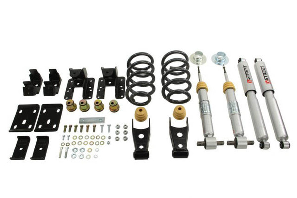 Belltech 14-17 Silver/Sierra Ext & Crew Cab 2wd 1 or 2in. F/4in. R Drop W/ SP Shocks Lowering Kits 995SP