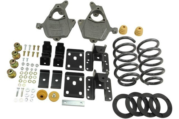 Belltech LOWERING KIT 14-16.5 Silverado/Sierra Ext/Crw Cab 2WD 3in or 4in Ft/5in or 6in Rr w/o Shocks 996